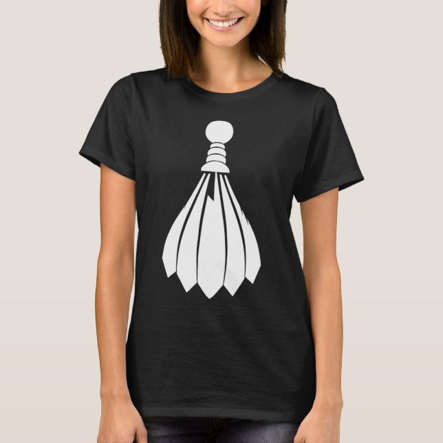 Camiseta Instructor de Badminton del transbordador (Anverso)