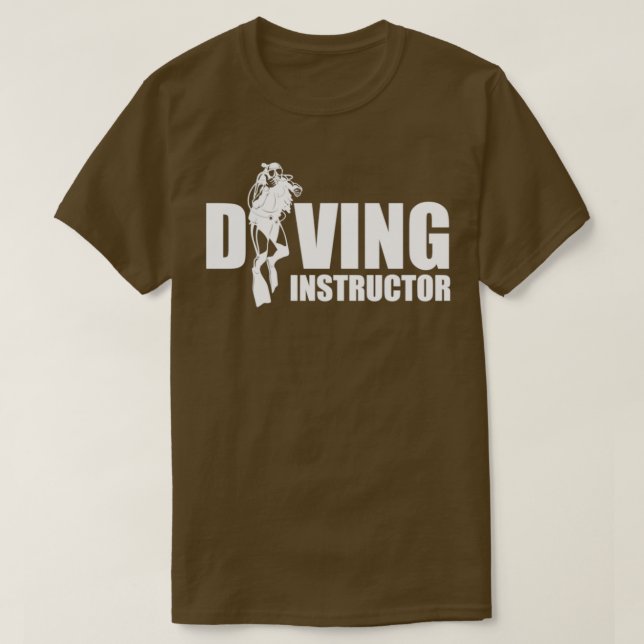 Camiseta Instructor de buceo 1 (Diseño del anverso)