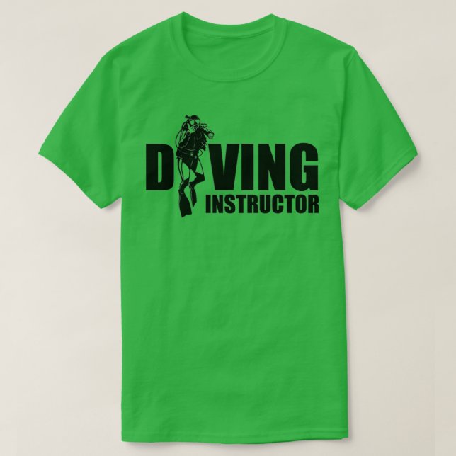 Camiseta Instructor de buceo 2 (Diseño del anverso)