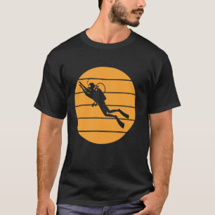 Camiseta Instructor de buceo en arrecifes submarinos del oc