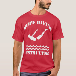 Camiseta Instructor de buceo Muff Piscina Diver Funny S