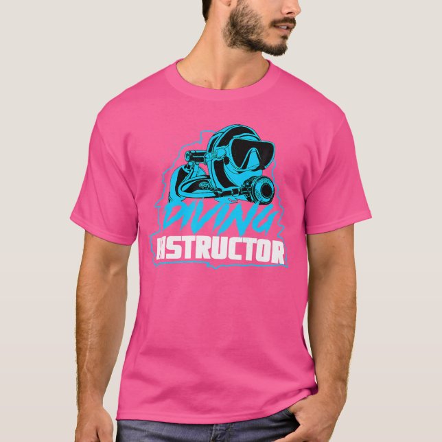 Camiseta Instructor de Buceo Scuba (Anverso)