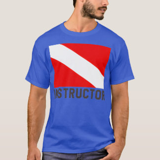 Camiseta Instructor de Buceo Scuba 4
