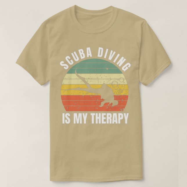 Camiseta Instructor de Buceo Scuba 5 (Diseño del anverso)