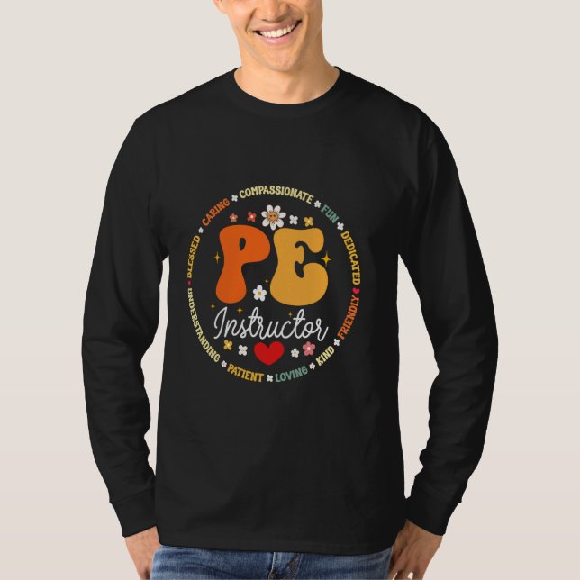 Camiseta Instructor de Educación Física Profesor de EF Entr (Anverso)