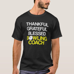 Camiseta Instructor de equipo del entrenador de bolos
