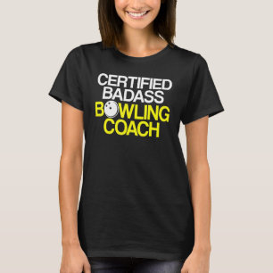 Camiseta Instructor de equipo del entrenador de bolos 15