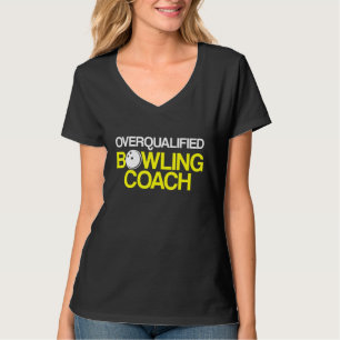 Camiseta Instructor de equipo del entrenador de bolos 32