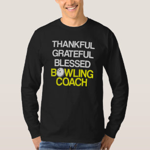 Camiseta Instructor de equipo del entrenador de bolos 37