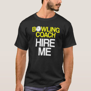 Camiseta Instructor de equipo del entrenador de bolos 38