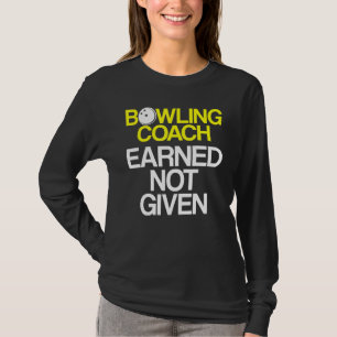 Camiseta Instructor de equipo del entrenador de bolos 4