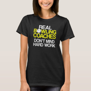 Camiseta Instructor de equipo del entrenador de bolos 40