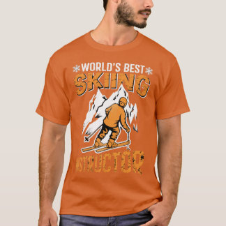 Camiseta Instructor de esquí El mejor instructor de esquí d
