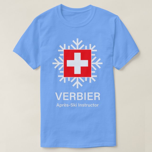 Camiseta Instructor de esquí Verbier Apres (Diseño del anverso)
