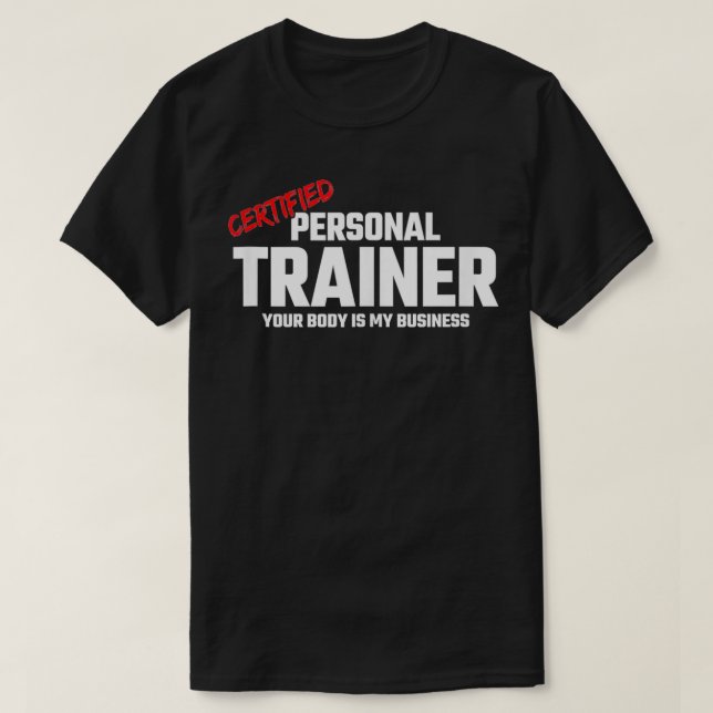 Camiseta Instructor de fitness Health Fitness Coach Persona (Diseño del anverso)