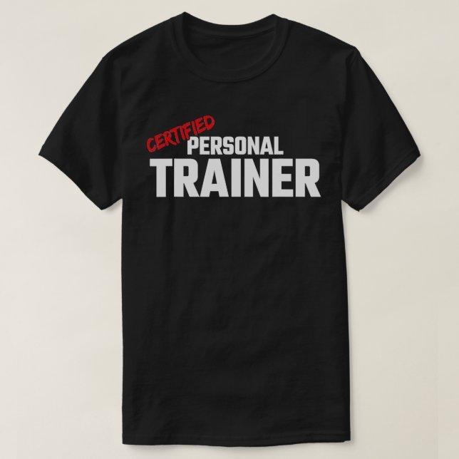 Camiseta Instructor de fitness Health Fitness Coach Persona (Diseño del anverso)