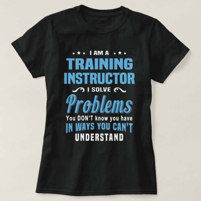 Camiseta Instructor de formación (Diseño del anverso)