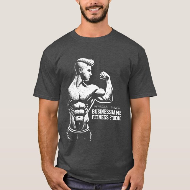 Camiseta Instructor de gimnasia moderna de entrenamiento de (Anverso)