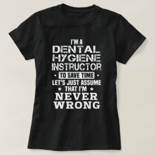 Camiseta Instructor de higiene dental