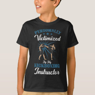 Camiseta Instructor de Kickboxing Divertido Kick Boxer Boxe