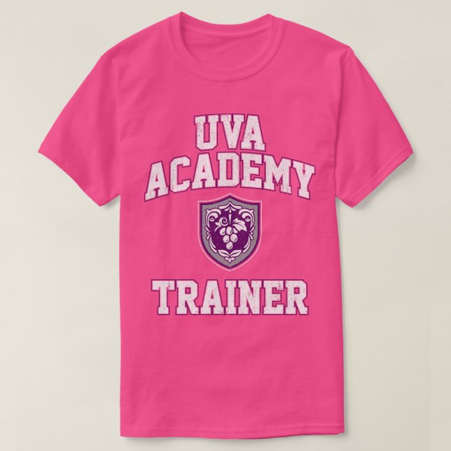 Camiseta Instructor de la Academia de Uva (Diseño del anverso)