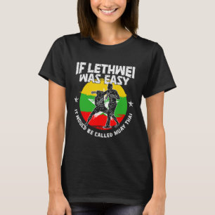 Camiseta Instructor de Lethwei Boxeador Birmano en Boxer Le