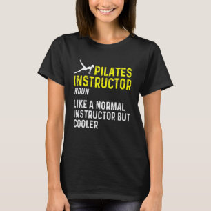 Camiseta Instructor de Pilates Formador Profesor 27