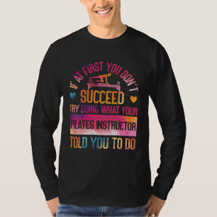 Camiseta Instructor de Pilates Profesor Acuarela Si Al Prin