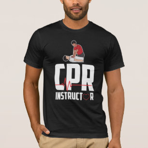 Camiseta Instructor de RCP certificado de ambulancia de pri