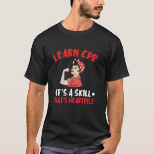 Camiseta Instructor de RCP Instructor de DEA Habilidad Sent