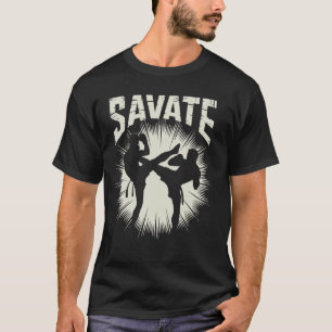 Camiseta Instructor de Savate Artes Marciales Francesas Kic