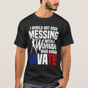 Camiseta Instructor de Savate de Artes Marciales Francesas 
