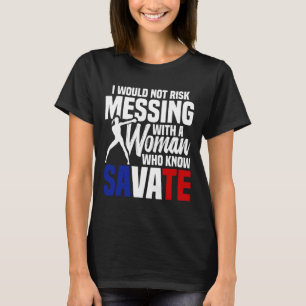 Camiseta Instructor de Savate de Artes Marciales Francesas 
