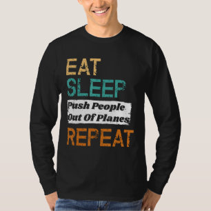 Camiseta Instructor de submarinismo come sueño empuja a la