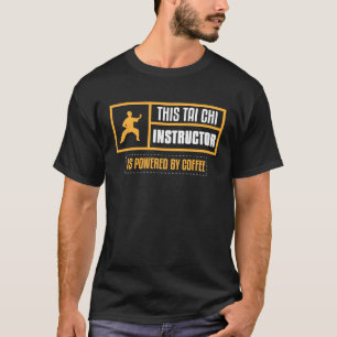 Camiseta Instructor de tai chi Yin Yang Meditación meditati