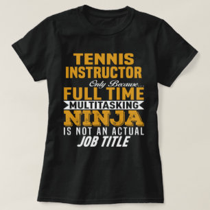 Camiseta Instructor de tenis