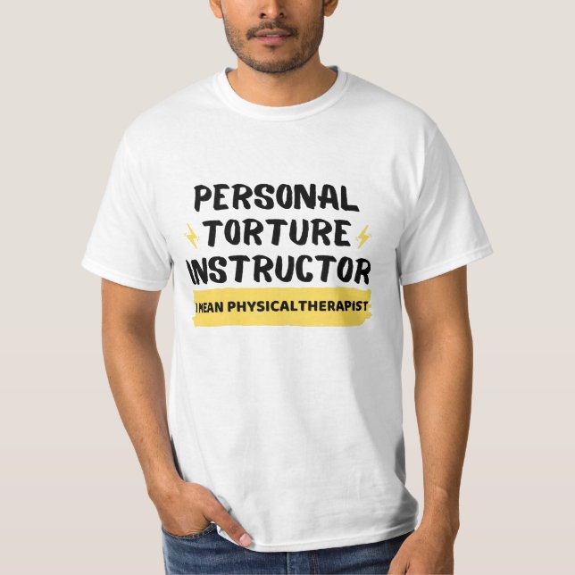 Camiseta Instructor de tortura personal (Anverso)