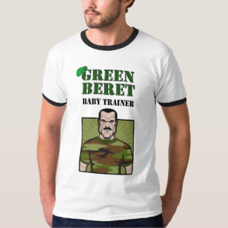 Camiseta Instructor del bebé de la boina verde