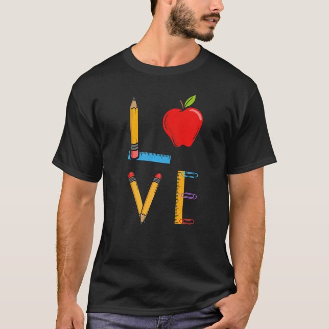 Camiseta Instructor docente de amor (Anverso)