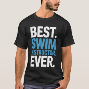 Camiseta Instructor Experto en Natación Entrenador de Natac
