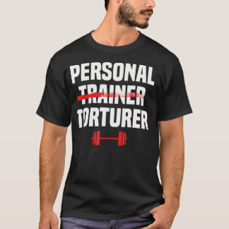 Camiseta Instructor personal de fitness Ejercicio de gimnas