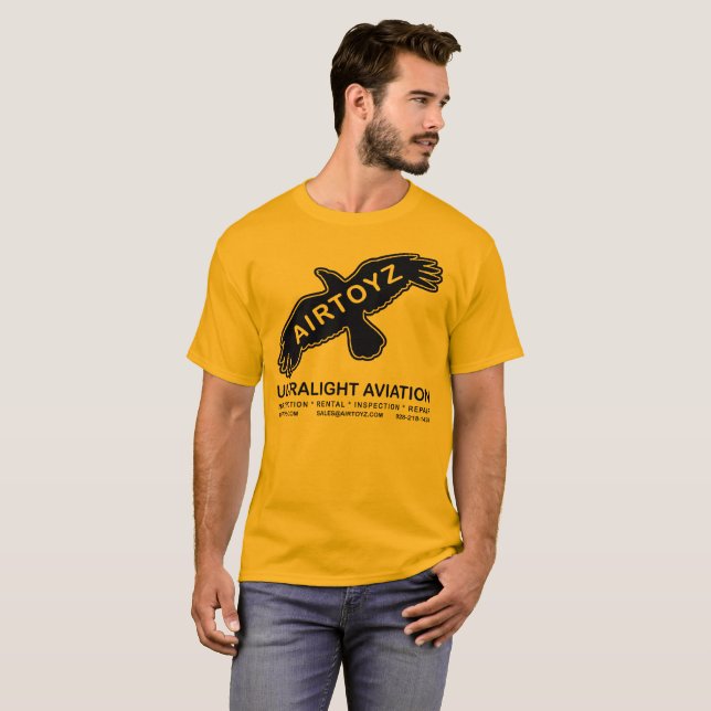 Camiseta Instructor todo de Airtoyz (Anverso completo)