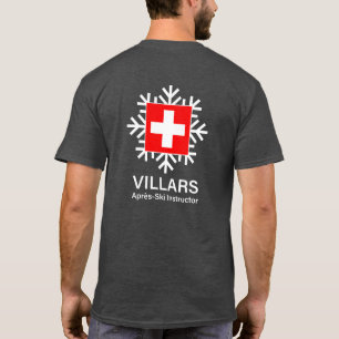 Camiseta Instructor Villars Apres-Ski Suiza