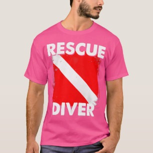 Camiseta Instructores de buceo de rescate de Scuba Divemast