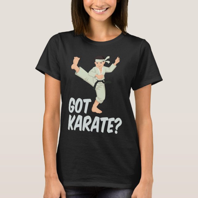 Camiseta Instructores de Karate Tienen Genial Movimiento de (Anverso)