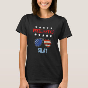 Camiseta Instructores De Silat Ee.Uu. Bandera Silat Comienz