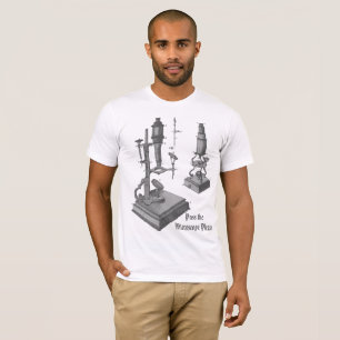 Camiseta INSTRUMENTO Científico Antiguo Microscopio del Sig