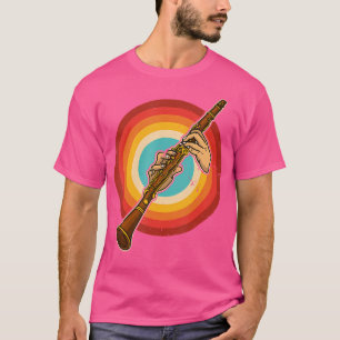 Camiseta Instrumento Clarinete Clarinetista Músicos Orquest