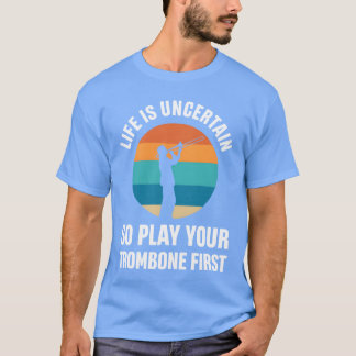 Camiseta Instrumento de Banda de BronceEjercicios de Trombó