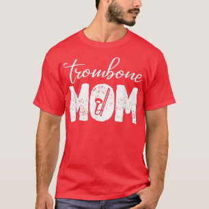 Camiseta Instrumento de bronce trombónico de banda de march